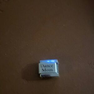 Dance Mom Silver Bracelet Charm, nomination compatible